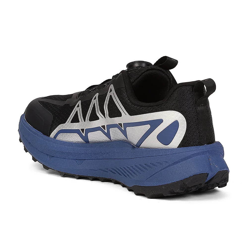Leap7X ZQ-WFMN-44 Men's Black Slip-On Sports Shoes - TWIST & GO with Ortholite Insole - Image 3