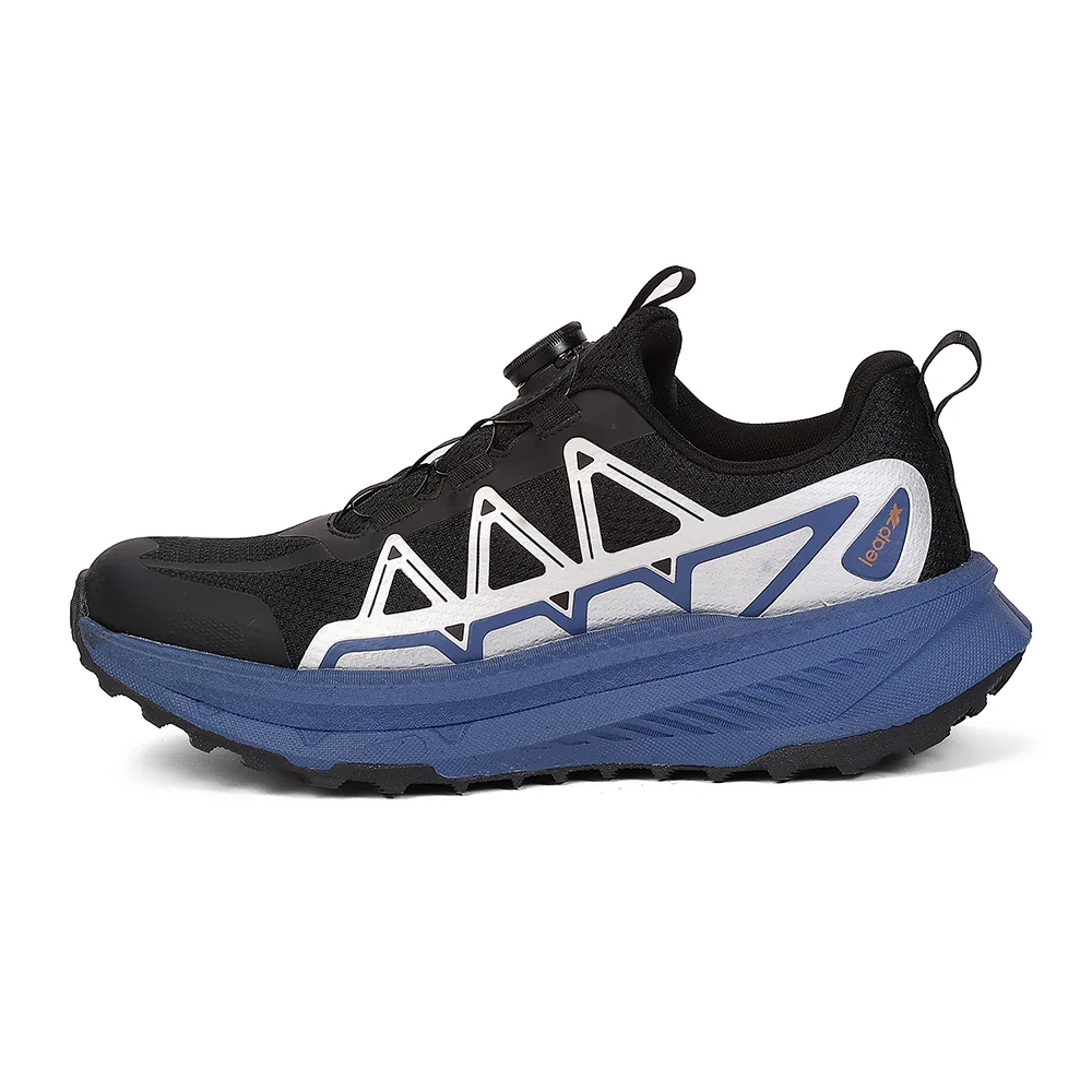 Leap7X ZQ-WFMN-44 Men's Black Slip-On Sports Shoes - TWIST & GO with Ortholite Insole - Image 5
