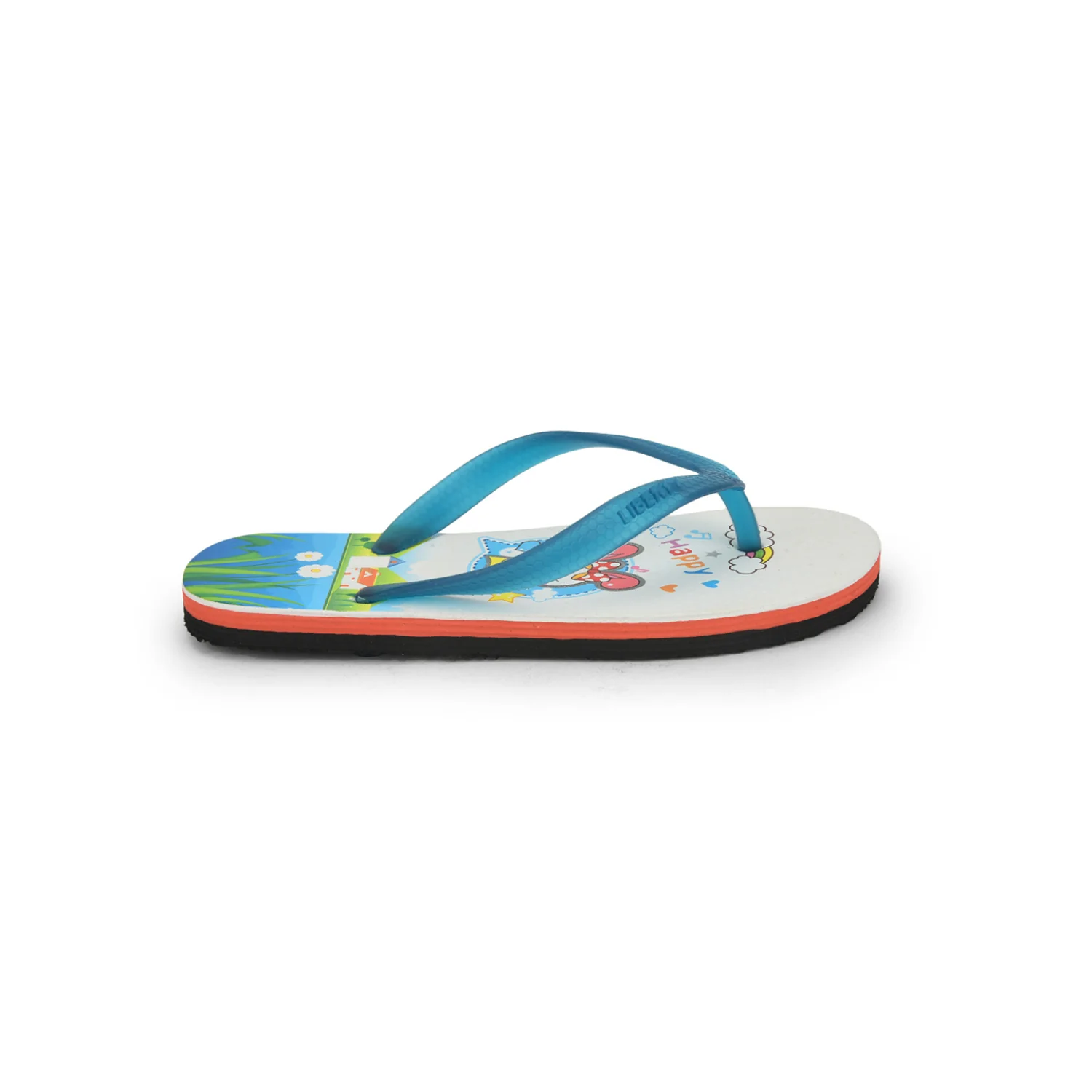 Liberty A-HA By Liberty AHA-127E Royal Blue Flip Flop For Kids - Image 2