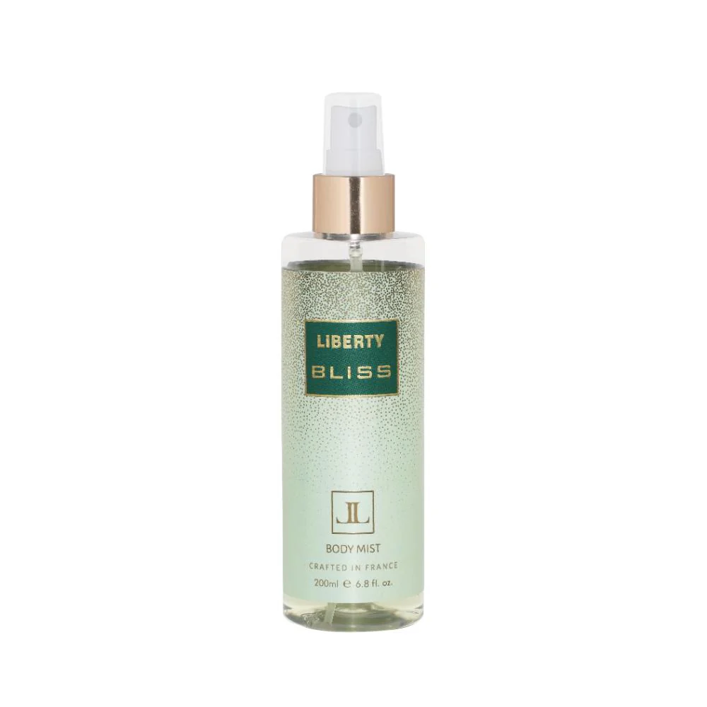 Liberty Luxury Bliss Body Mist for Men & Women Long Lasting Aquatic Fragrance Travel Friendly Perfume Body Spray Crafted in France 200ml