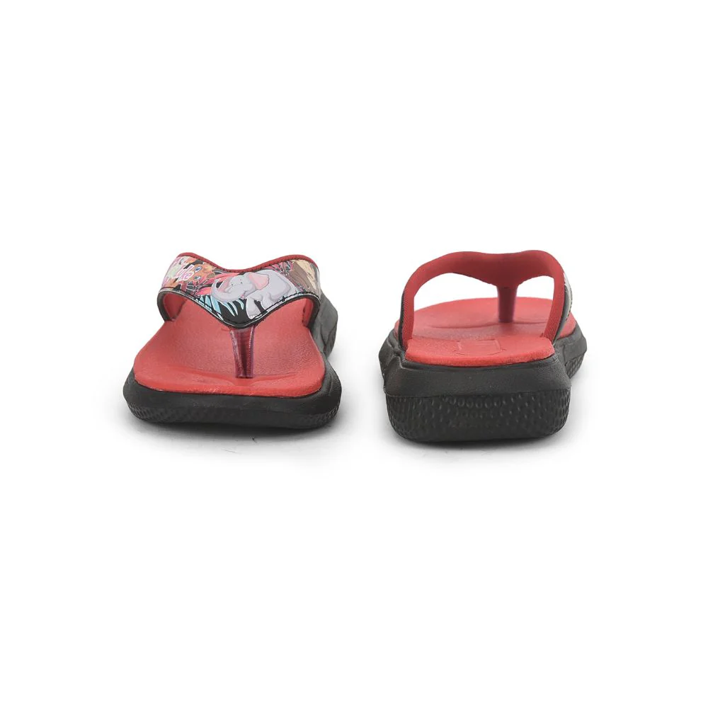 Lucy & Luke (Black) Casual Flip-Flop For Kids HIPPO-30T By Liberty - Image 3