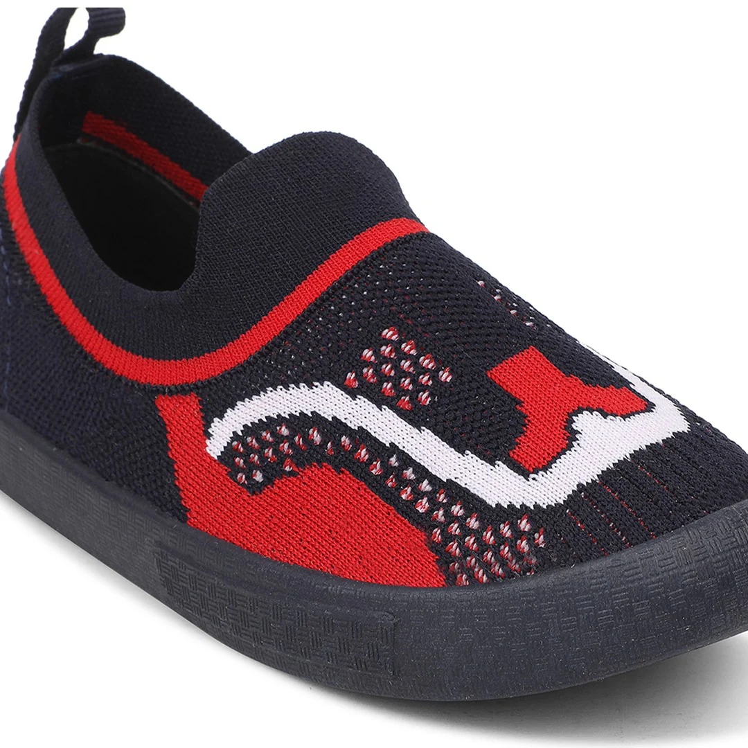 Lucy & Luke (Black) Casual Non Lacing Shoes For Kids 8152-1 By Liberty - Image 4