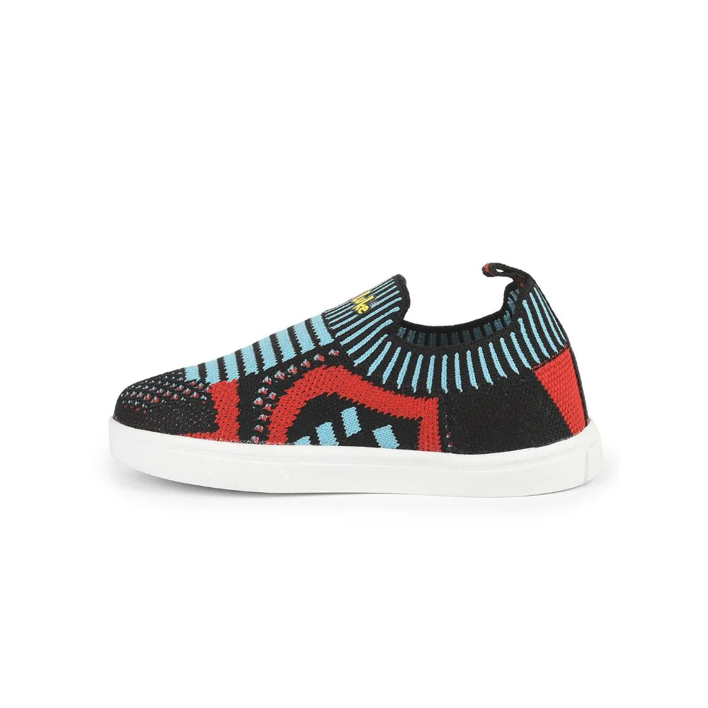 Lucy & Luke (Black) Casual Non Lacing Shoes For Kids MINT-5 By Liberty - Image 3