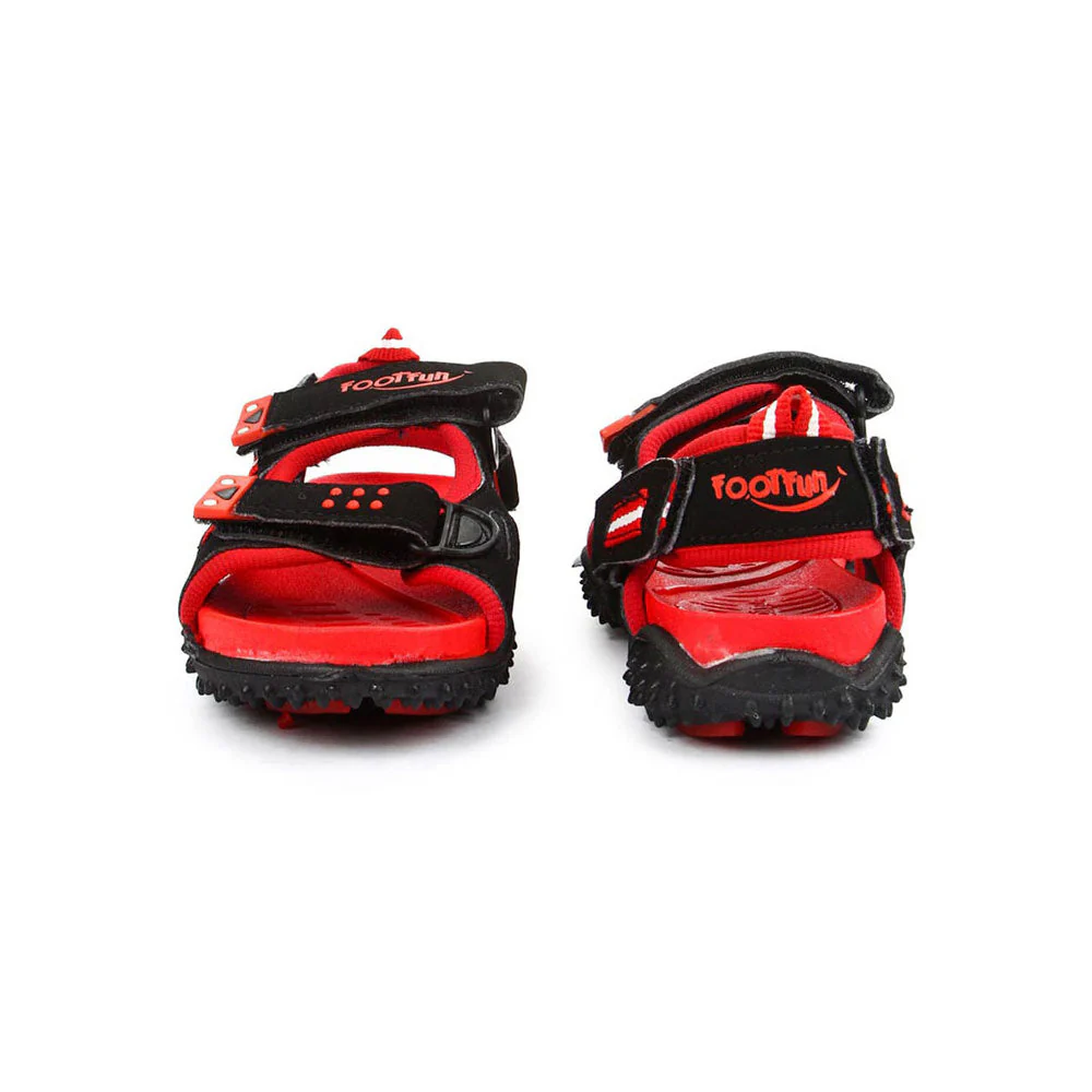 Lucy & Luke (Black) Casual Sandal For Kids SPLENDOR By Liberty - Image 4