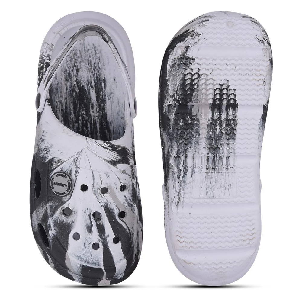 Lucy & Luke Black Slingback Clogs For Kids ALEX-02E By Liberty - Image 10