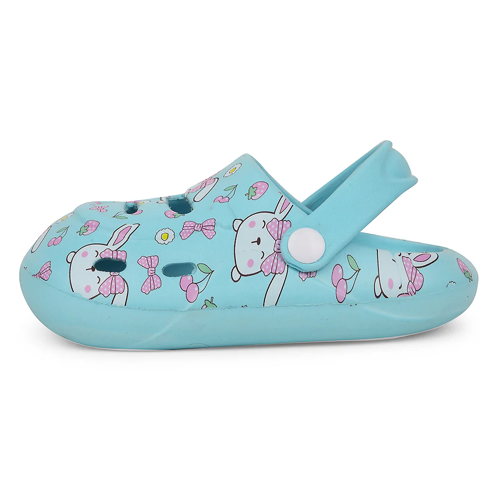 Lucy & Luke Blue Casual Clogs For Kids SANDWALK By Liberty - Image 3