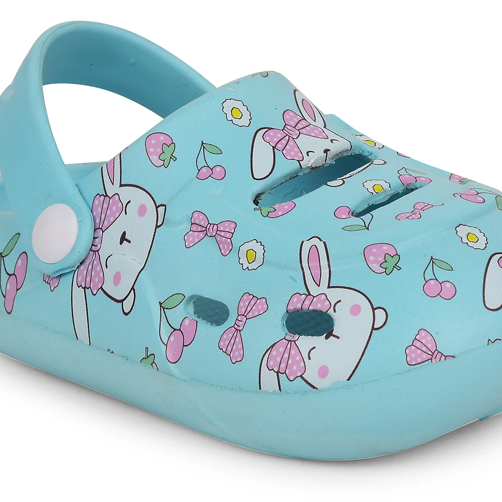 Lucy & Luke Blue Casual Clogs For Kids SANDWALK By Liberty - Image 5