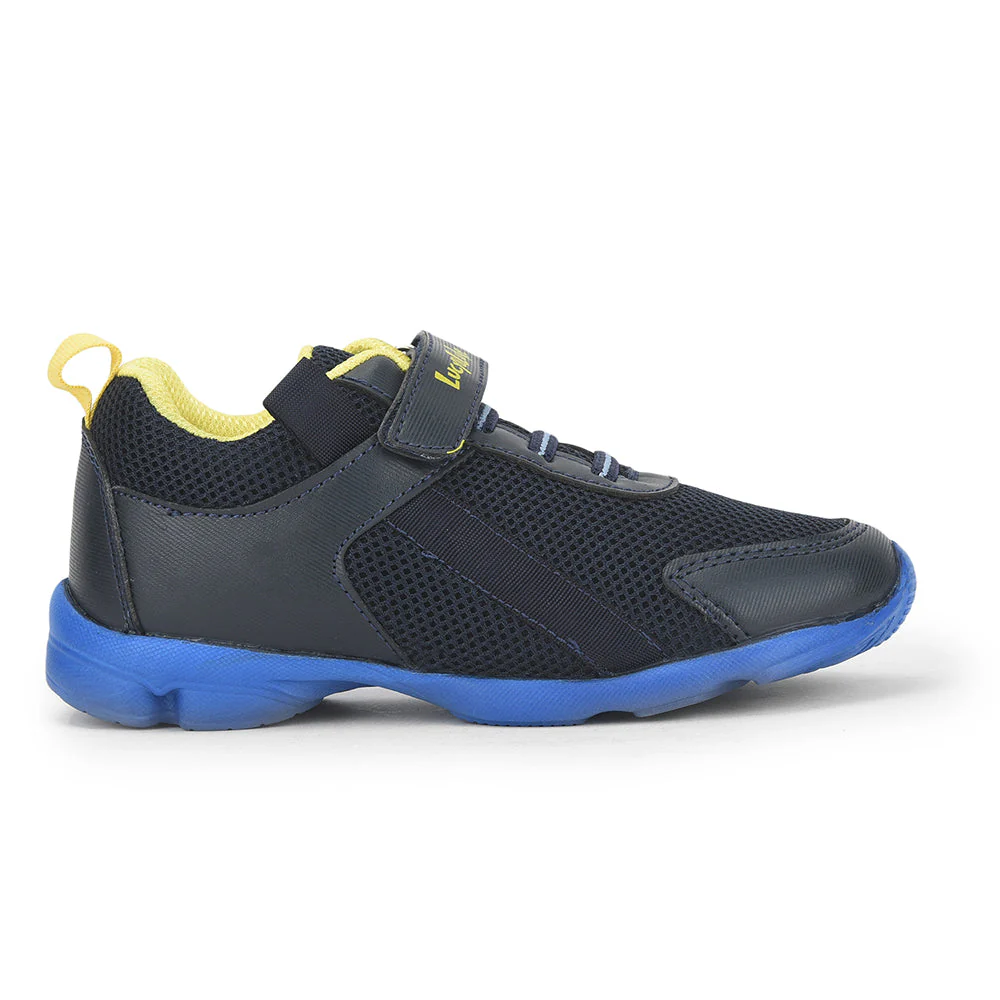 Lucy & Luke (Blue) Casual Non Lacing Shoes For Kids KSN-32 By Liberty - Image 2