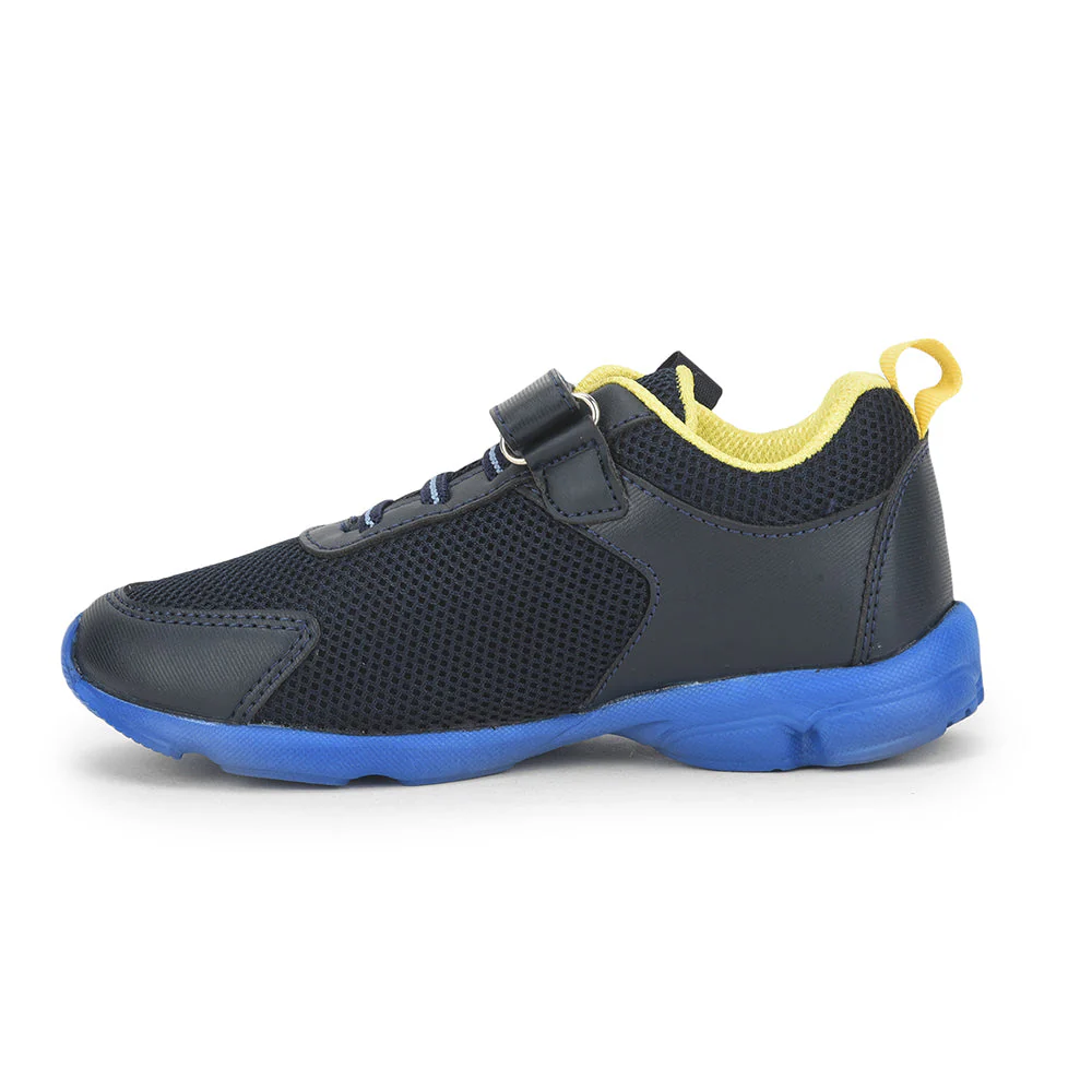 Lucy & Luke (Blue) Casual Non Lacing Shoes For Kids KSN-32 By Liberty - Image 3