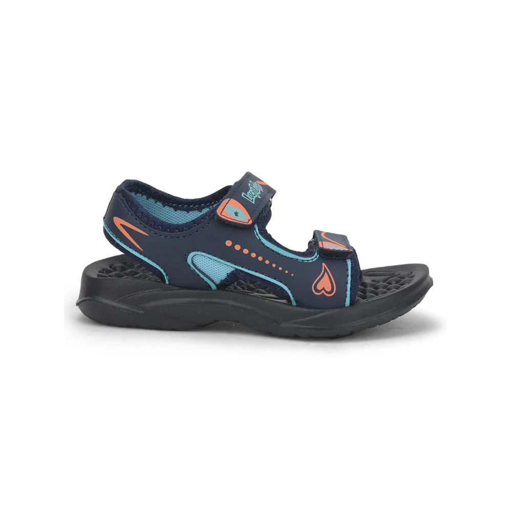 Lucy & Luke (Blue) Casual Sandal For Kids 9951-1 By Liberty - Image 2