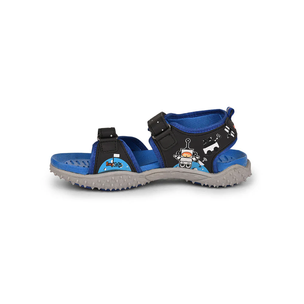 Lucy & Luke Blue Casual Sandal For Kids By Liberty - Image 3