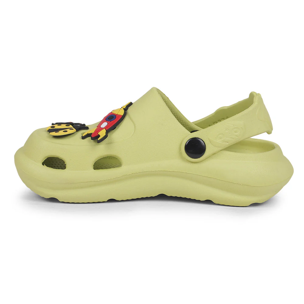 Lucy & Luke By Liberty ALEX Kids Green Clogs - Image 3
