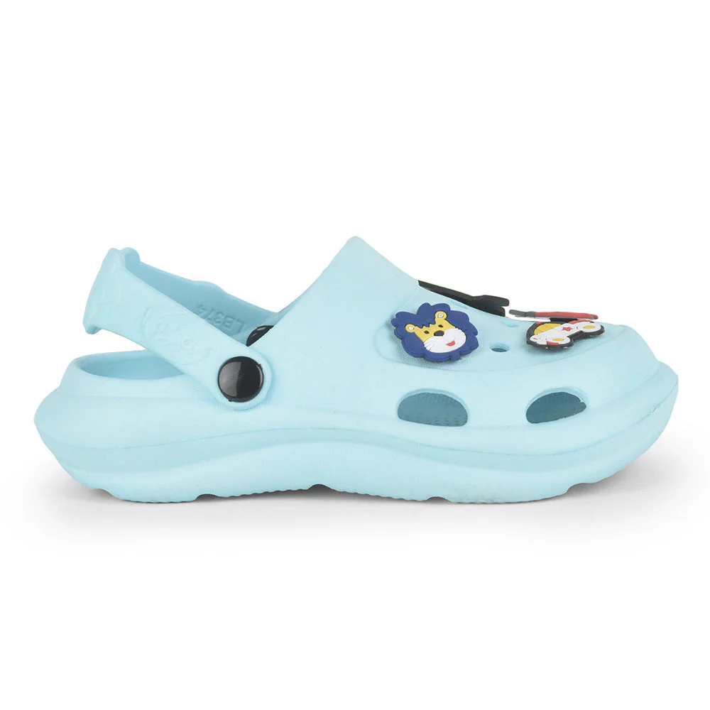 Lucy & Luke By Liberty ALEX Kids Sky Blue Clogs - Image 2