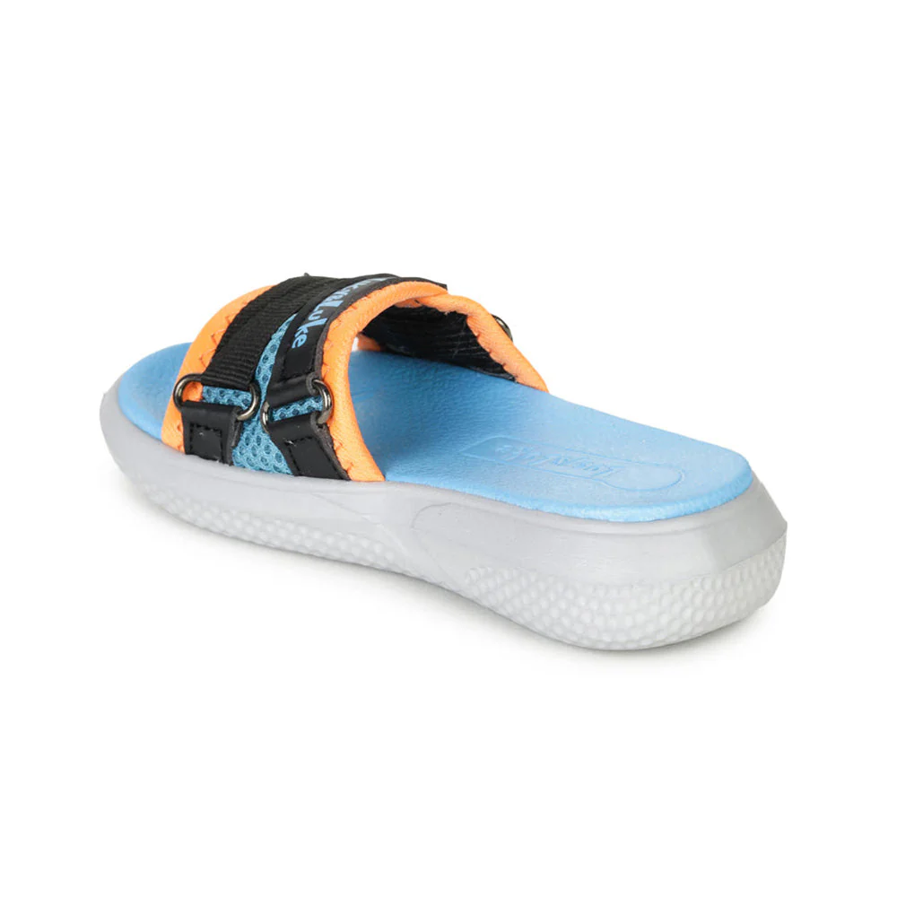 Lucy & Luke Blue Slides For Kids HIPPO-12S By Liberty - Image 6