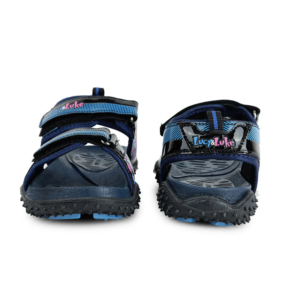 Lucy & Luke by Liberty Kids 8074-303 N.Blue Casual Sandal - Image 5