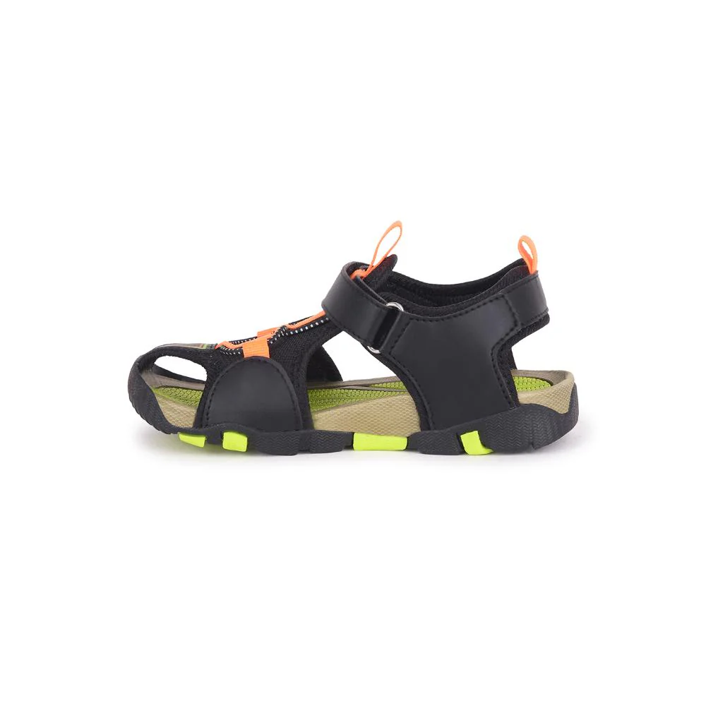 Lucy & Luke By Liberty Kids FLOATS-1 Black Casual Sandal - Image 3