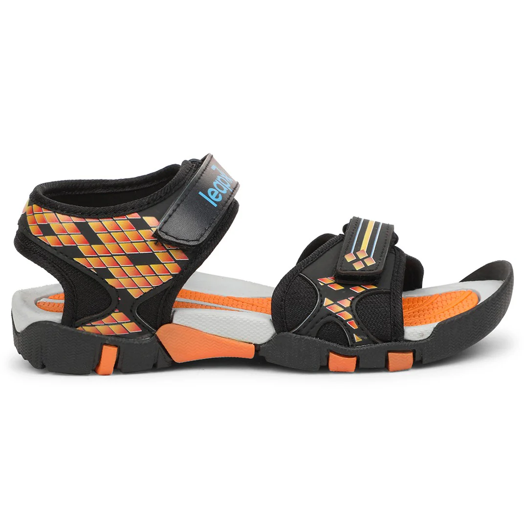 Lucy & Luke By Liberty Kids FLOATS-3 Orange Casual Sandal - Image 2
