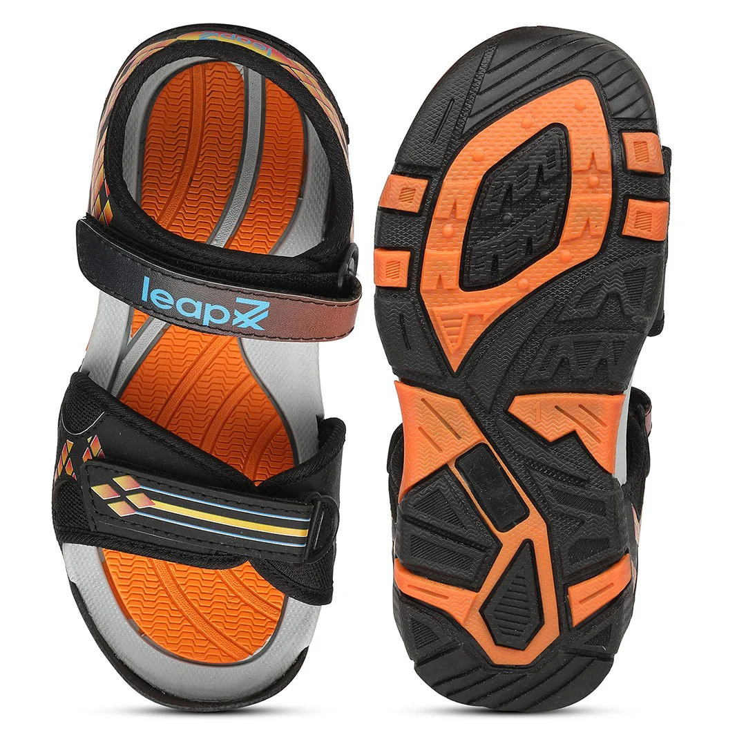 Lucy & Luke By Liberty Kids FLOATS-3 Orange Casual Sandal - Image 7