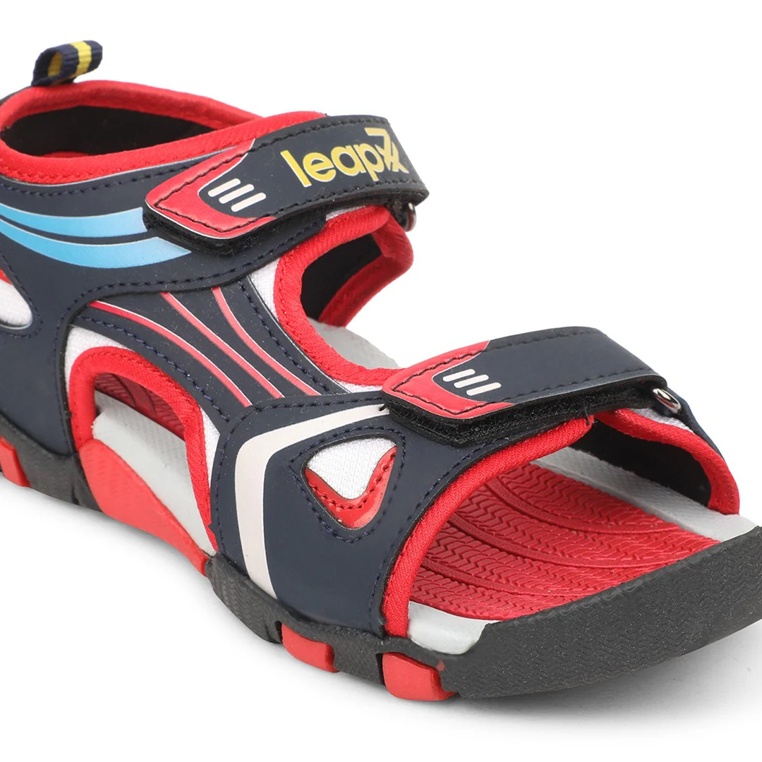 Lucy & Luke By Liberty Kids FLOATS-3 Red Casual Sandal - Image 4