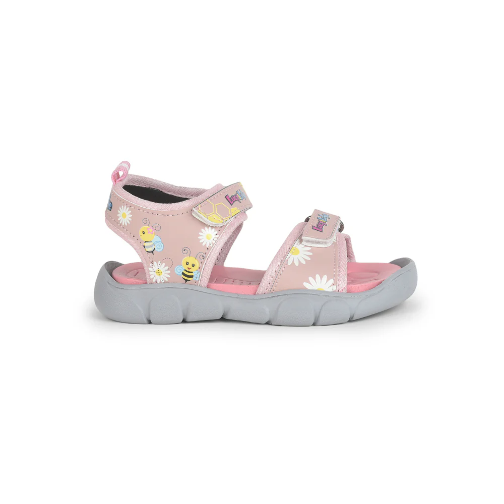 Lucy & Luke Casual Pink Sandal For Kids FLYNN-41 By Liberty - Image 2