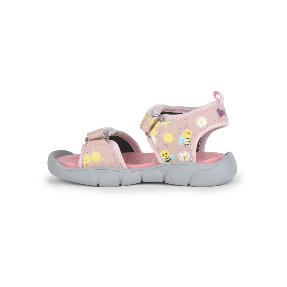 Lucy & Luke Casual Pink Sandal For Kids FLYNN-41 By Liberty - Image 3