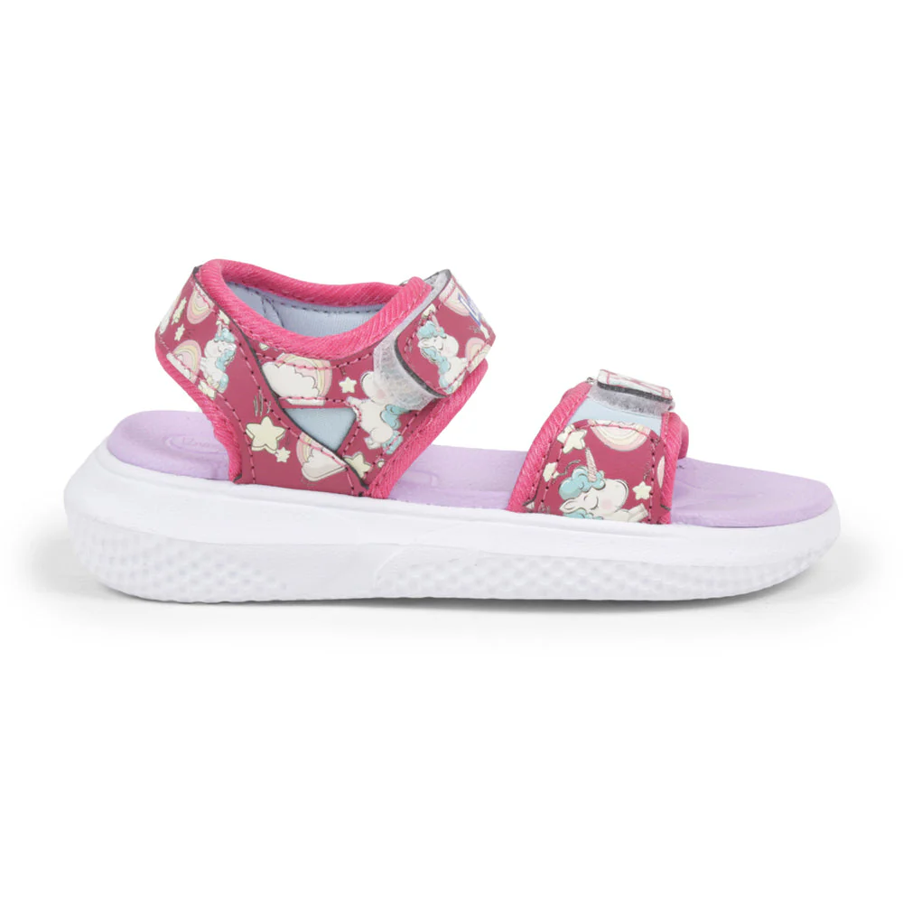 Lucy & Luke By Liberty Kids HIPPO-16 Pink Casual Sandal - Image 2