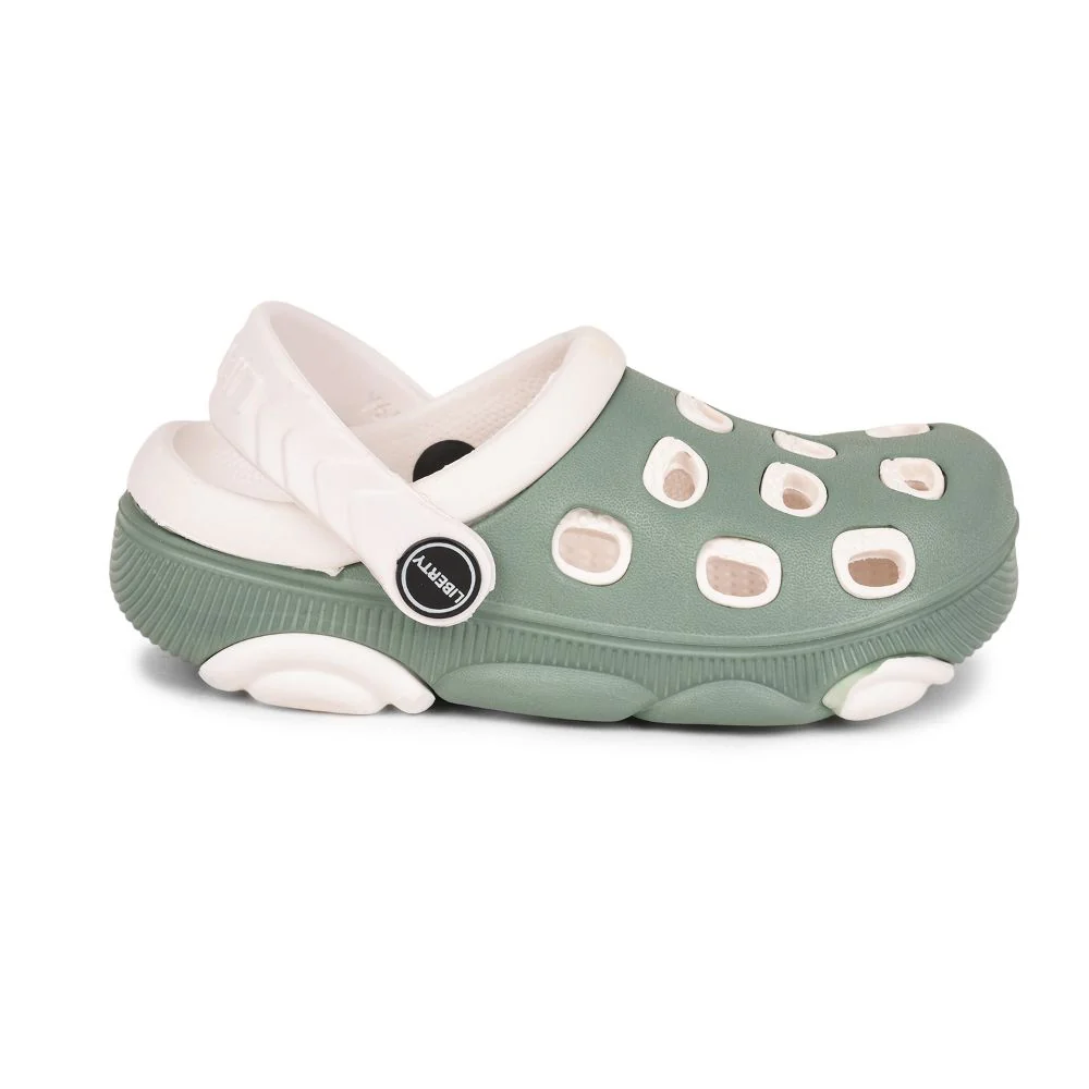 Lucy & Luke By Liberty LPMXT-833 Kids Green Clogs - Image 2