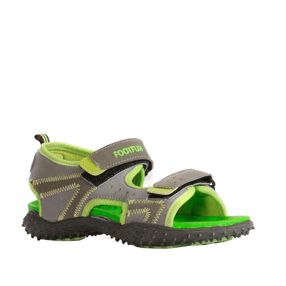 Lucy & Luke Green Casual Sandal For Kids BEN-10 By Liberty