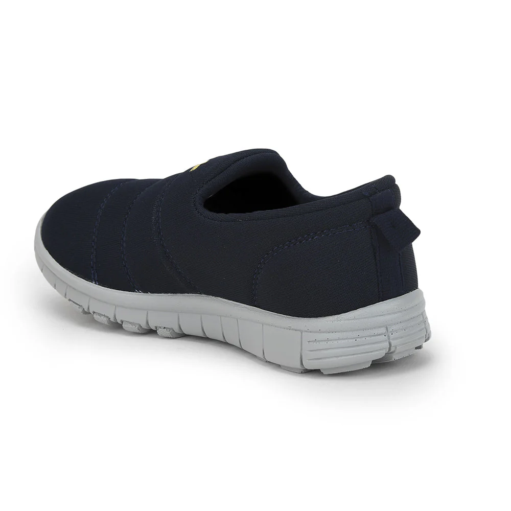 Lucy & Luke (N.Blue) Sports Non Lacing Walking Shoes For Kids 2123-23 By Liberty - Image 5