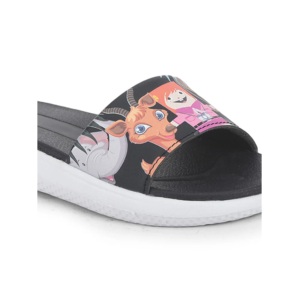 Lucy & Luke (Navy Blue) Casual Slippers For Kids HIPPO-30S By Liberty - Image 6