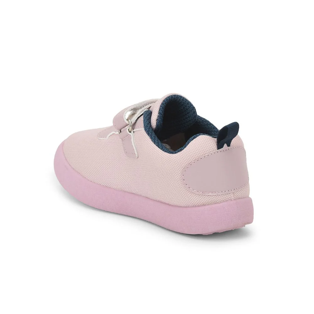 Lucy & Luke Pink Casual Non Lacing Shoes For Kids BASTIAN-2M By Liberty - Image 5