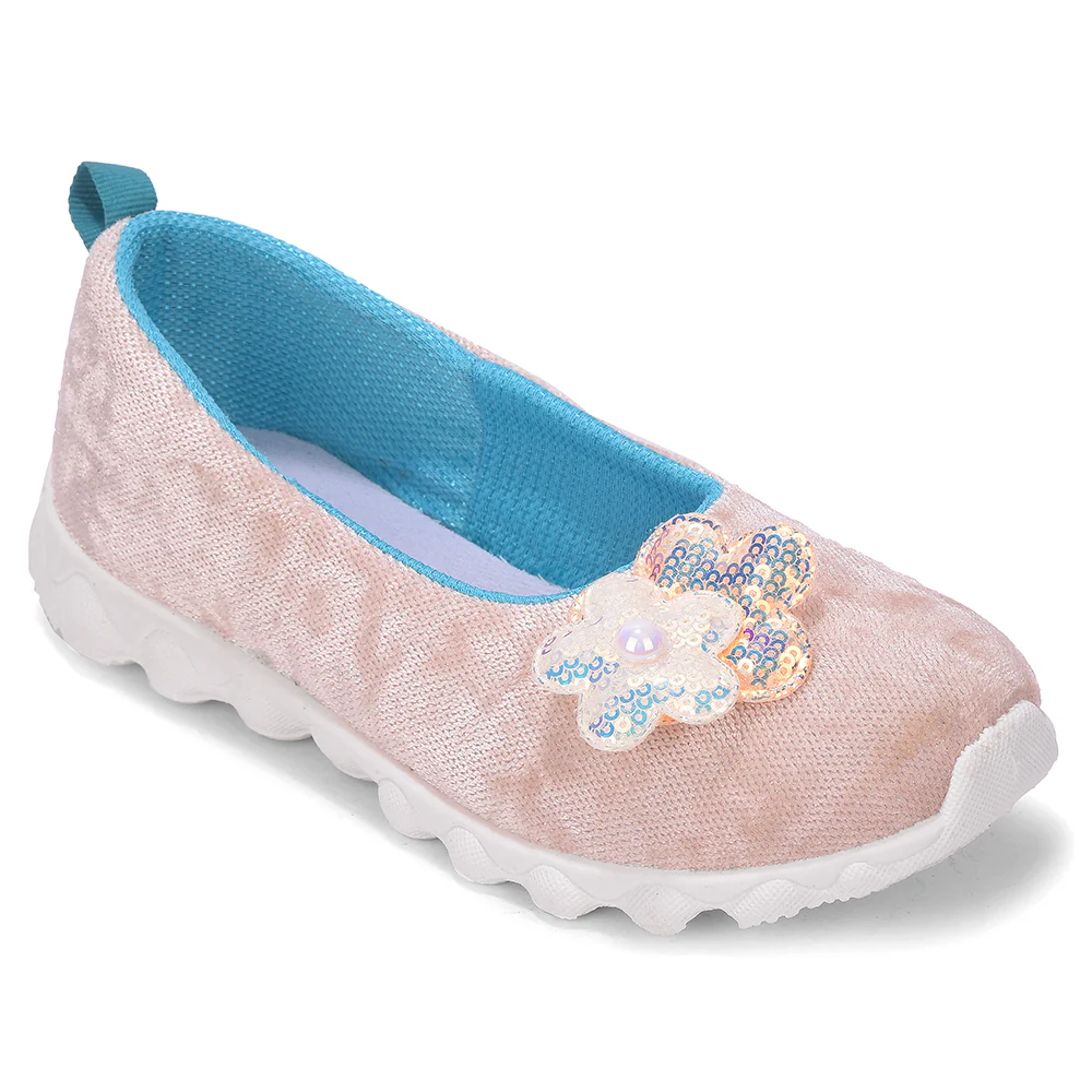 Lucy & Luke PLAYNGO-E Beige Casual Non lacing Walking Shoes for Kids by Liberty