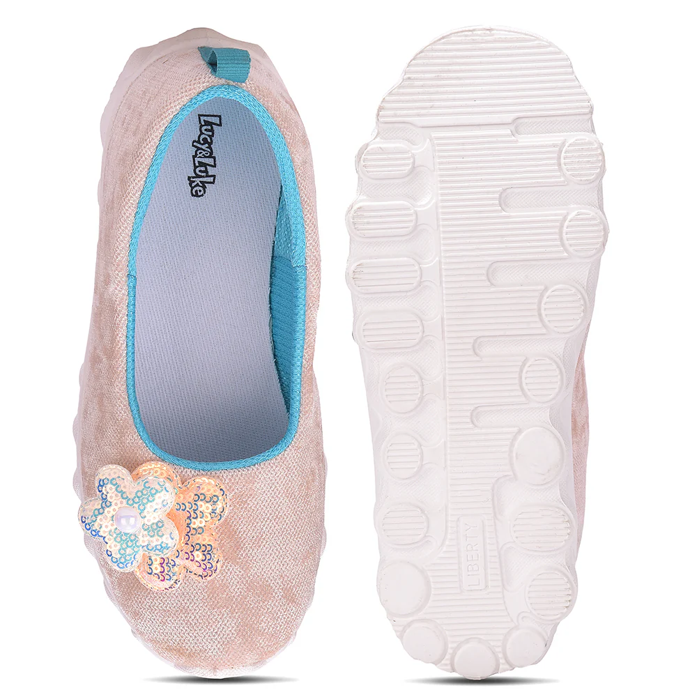 Lucy & Luke PLAYNGO-E Beige Casual Non lacing Walking Shoes for Kids by Liberty - Image 5