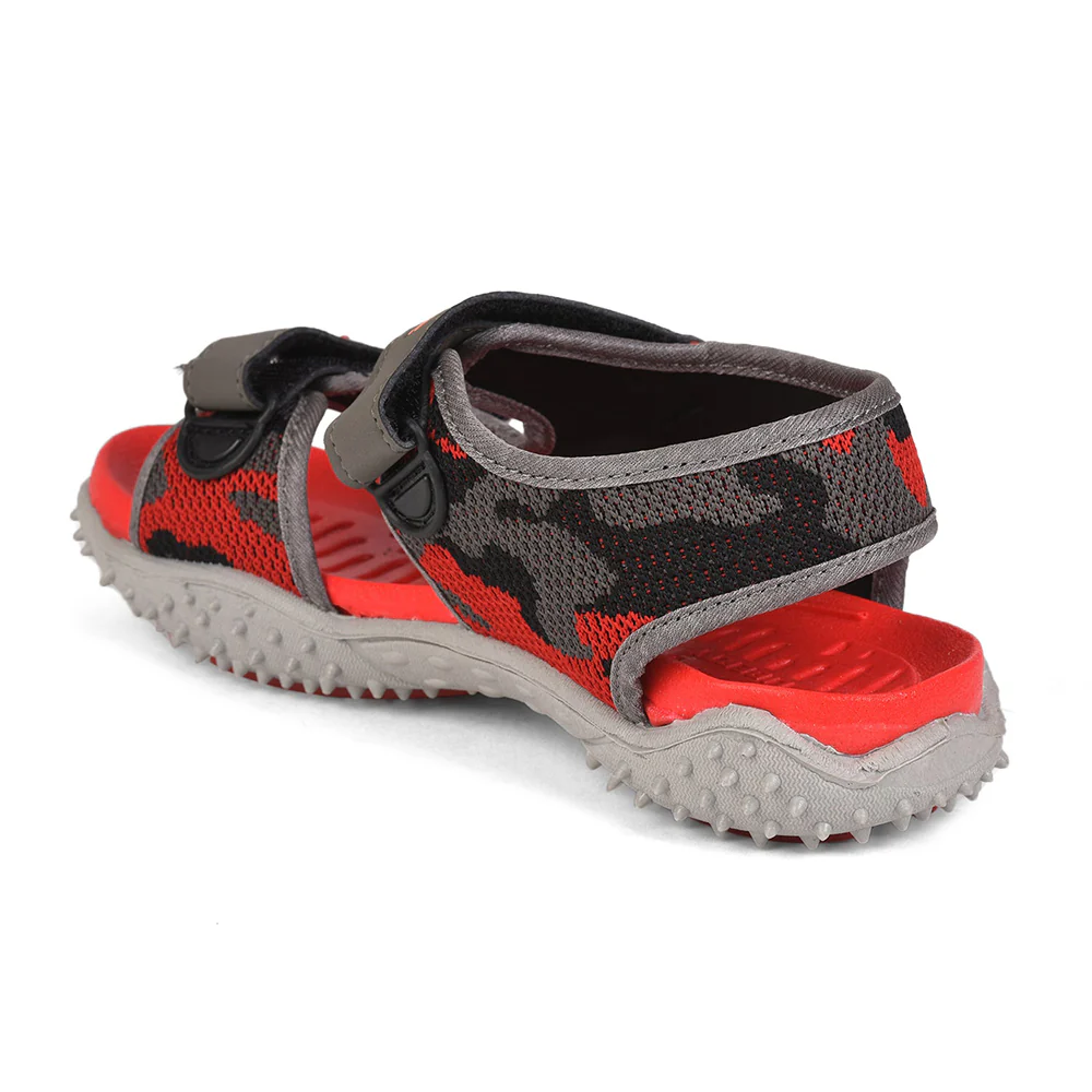 Lucy & Luke Red Casual Sandal For Kids RICO-17 By Liberty - Image 6