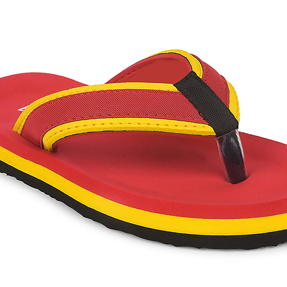 Lucy & Luke Red Casual Slipper For Kids RAX-1 By Liberty - Image 5