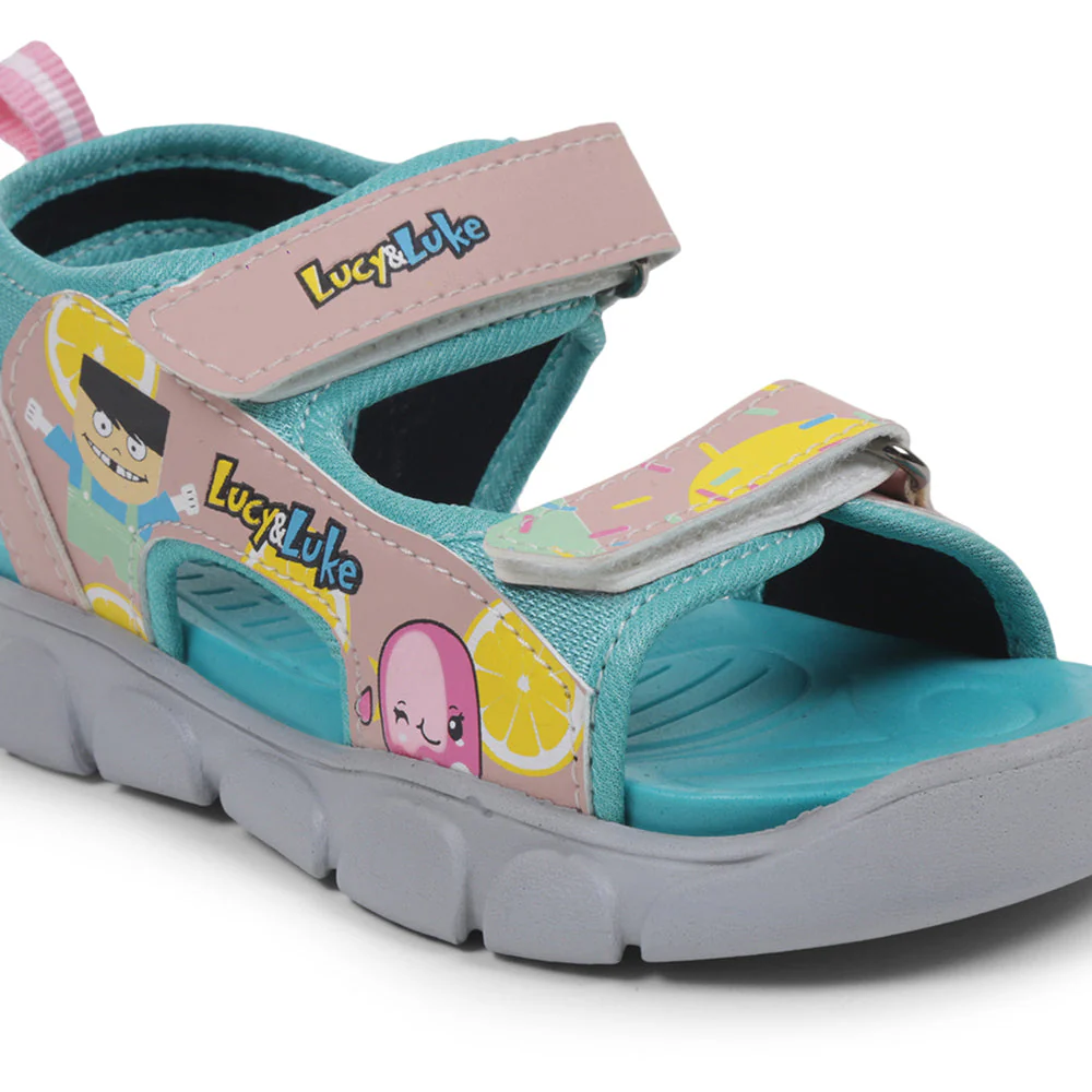 Lucy & Luke S.Green Casual Sandal For Kids FLYNN-42 By Liberty - Image 6