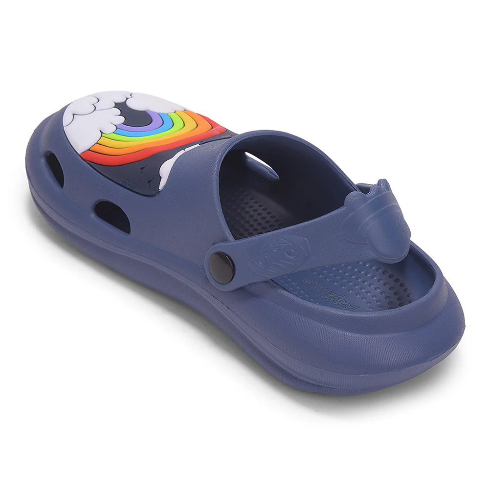 Lucy & Luke VIVO-10 Blue Casual Clogs Sandal for Kids by Liberty - Image 3