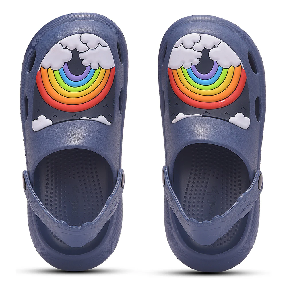 Lucy & Luke VIVO-10 Blue Casual Clogs Sandal for Kids by Liberty - Image 7