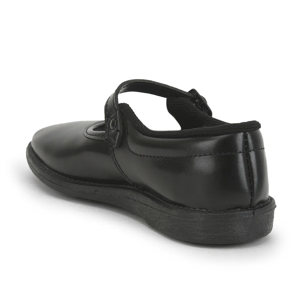 Prefect Black Ballerina Dress School Shoes For Kids N.S/GIRL By Liberty - Image 5