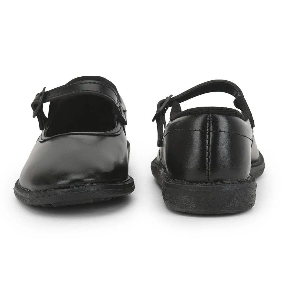 Prefect Black Ballerina Dress School Shoes For Kids N.S/GIRL By Liberty - Image 6