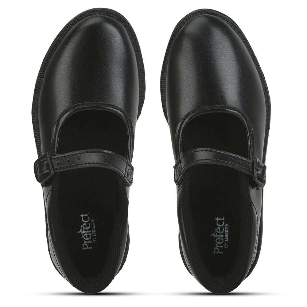 Prefect Black Ballerina Dress School Shoes For Kids N.S/GIRL By Liberty - Image 8