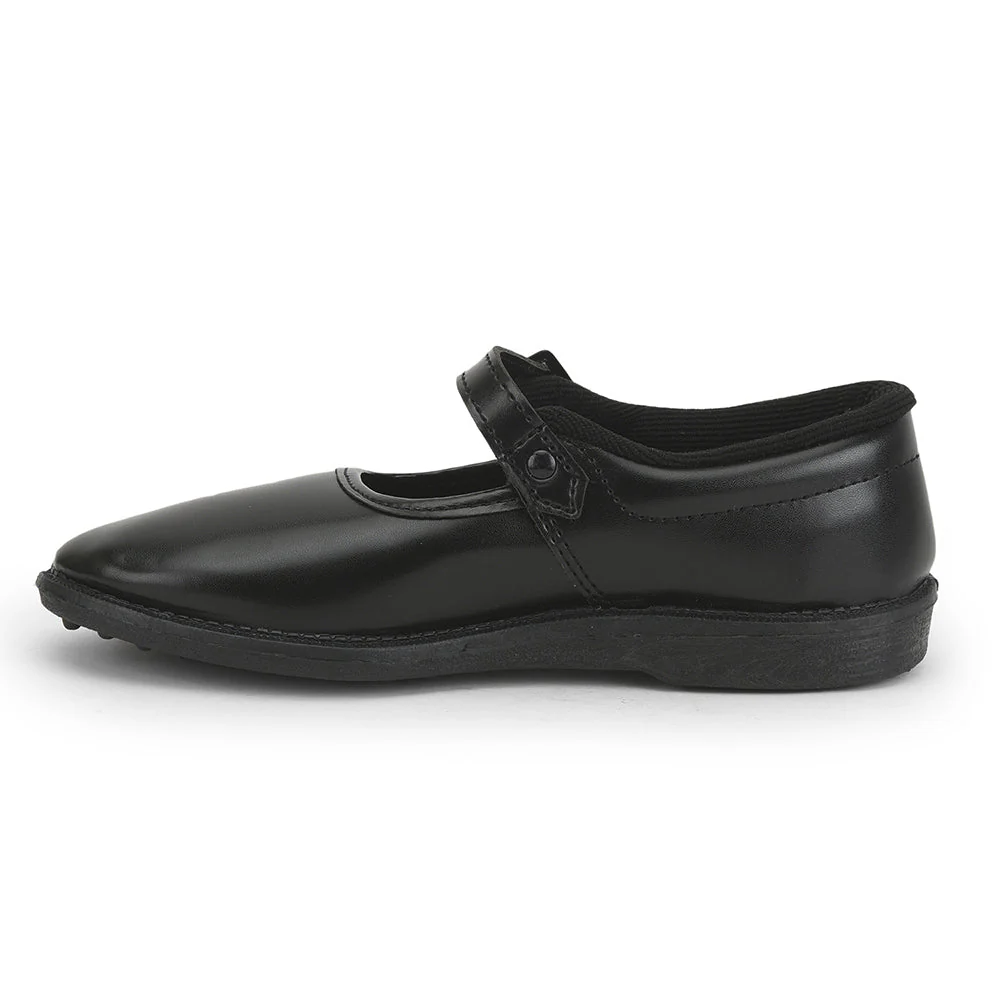 Prefect Black Ballerina Dress School Shoes For Kids S/GIRL (N) By Liberty - Image 3