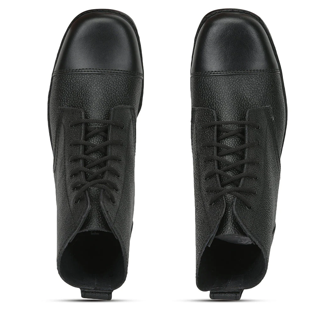 Prefect Formal Black Lace Up Shoes For Men 8131-11SEV By Liberty - Image 5
