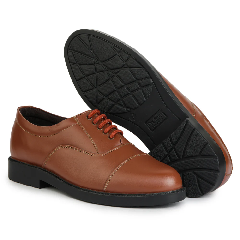 Prefect Formal Lace Up Shoes Men (TAN) 5238-219B By Liberty - Image 7