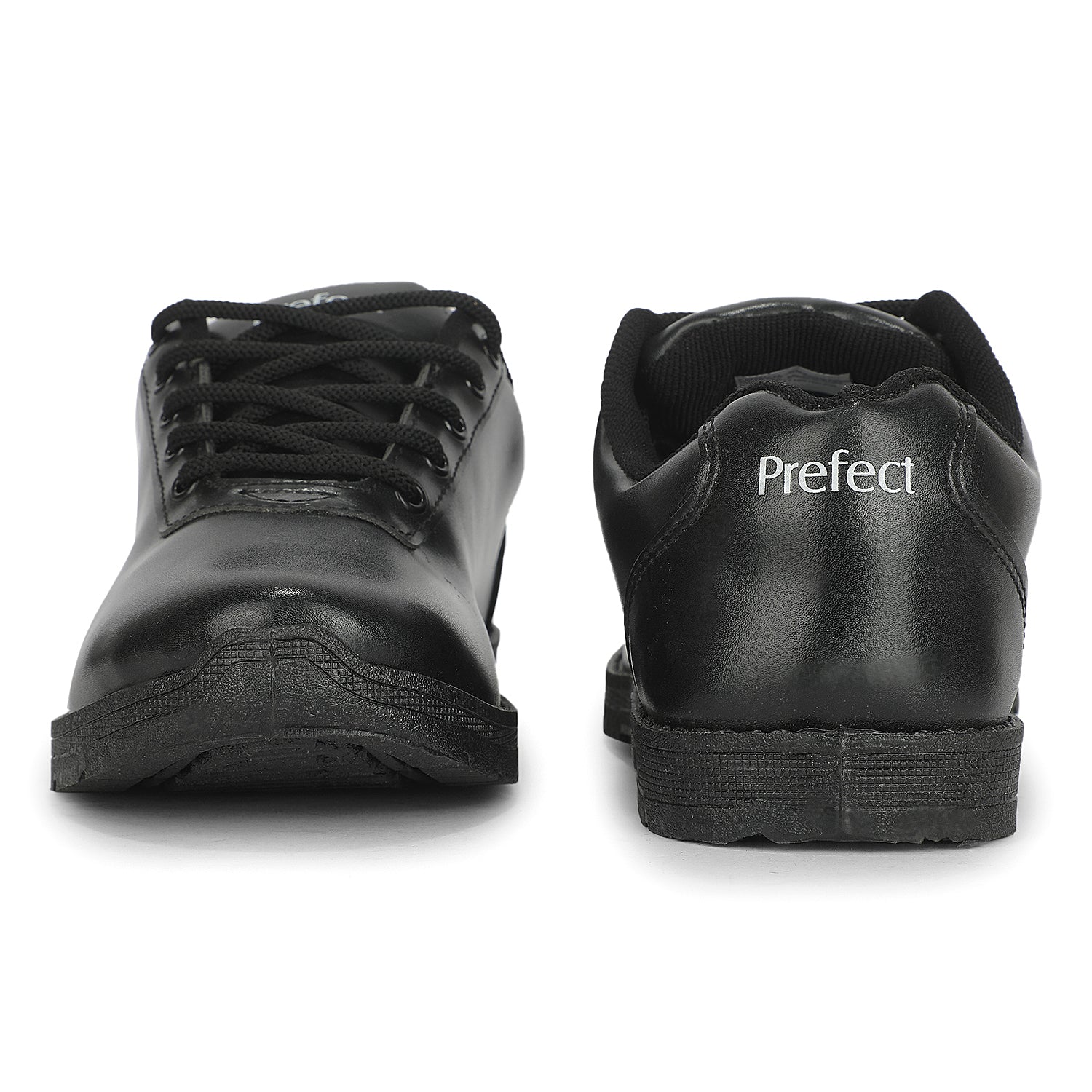 Prefect SMILEWALKE Black Lacing School Shoes For Kids By Liberty - Image 9