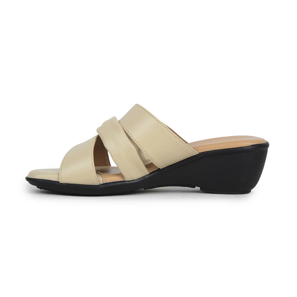 Senorita Beige Casual Sandal For Women J322-33 By Liberty - Image 3