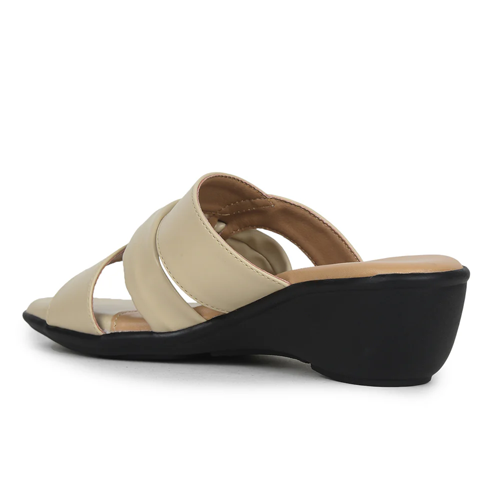 Senorita Beige Casual Sandal For Women J322-33 By Liberty - Image 4