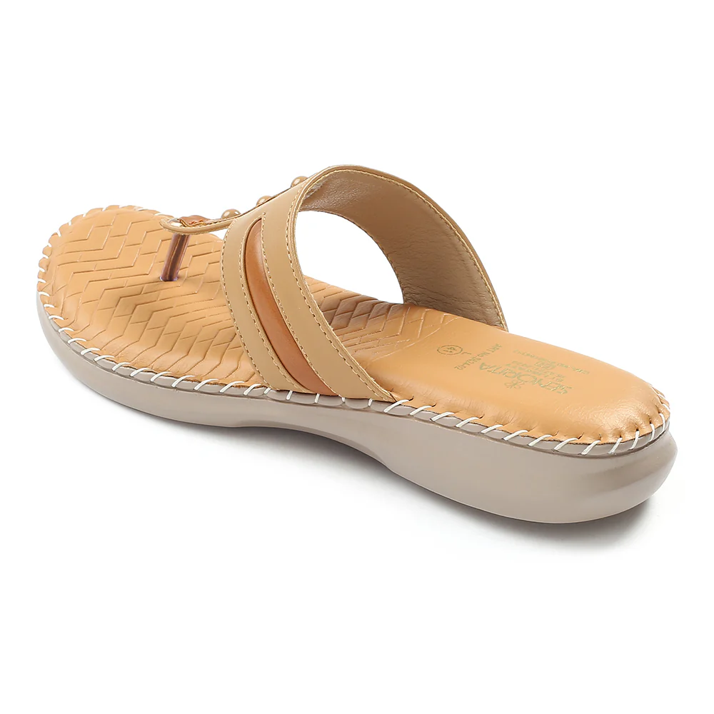 Senorita Beige Casual Slipper For Women S624-02 By Liberty - Image 6