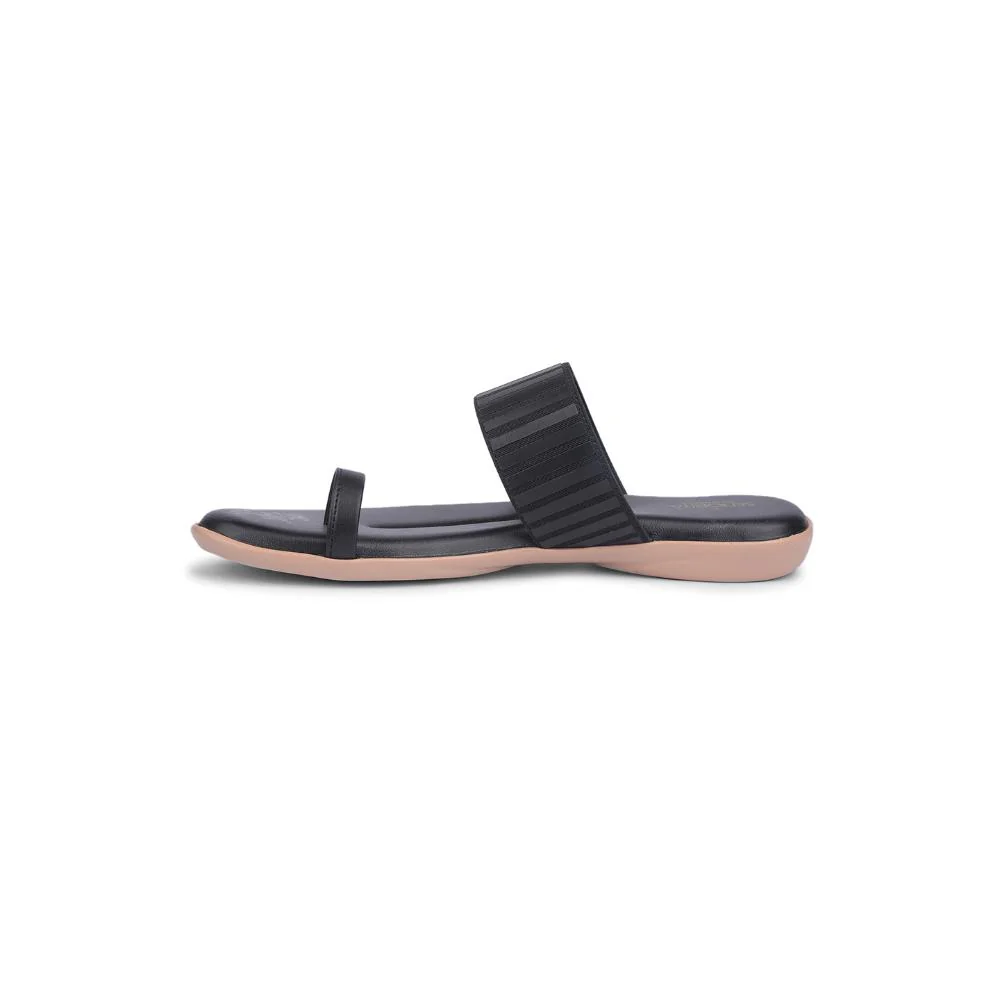 Senorita By Liberty Women MK-237E Black Casual Thong - Image 3