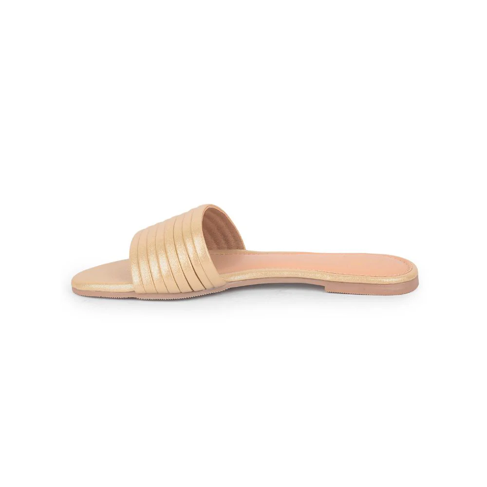 Senorita Casual Golden Slides Women STY-51E By Liberty - Image 3